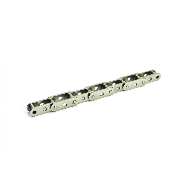 ASA chain C2060H nickel-plated with perforated plates Ø8.15mm | Double ...